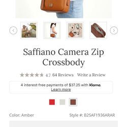 Dooney and Bourke Saffiano Leather Cross Body Bag