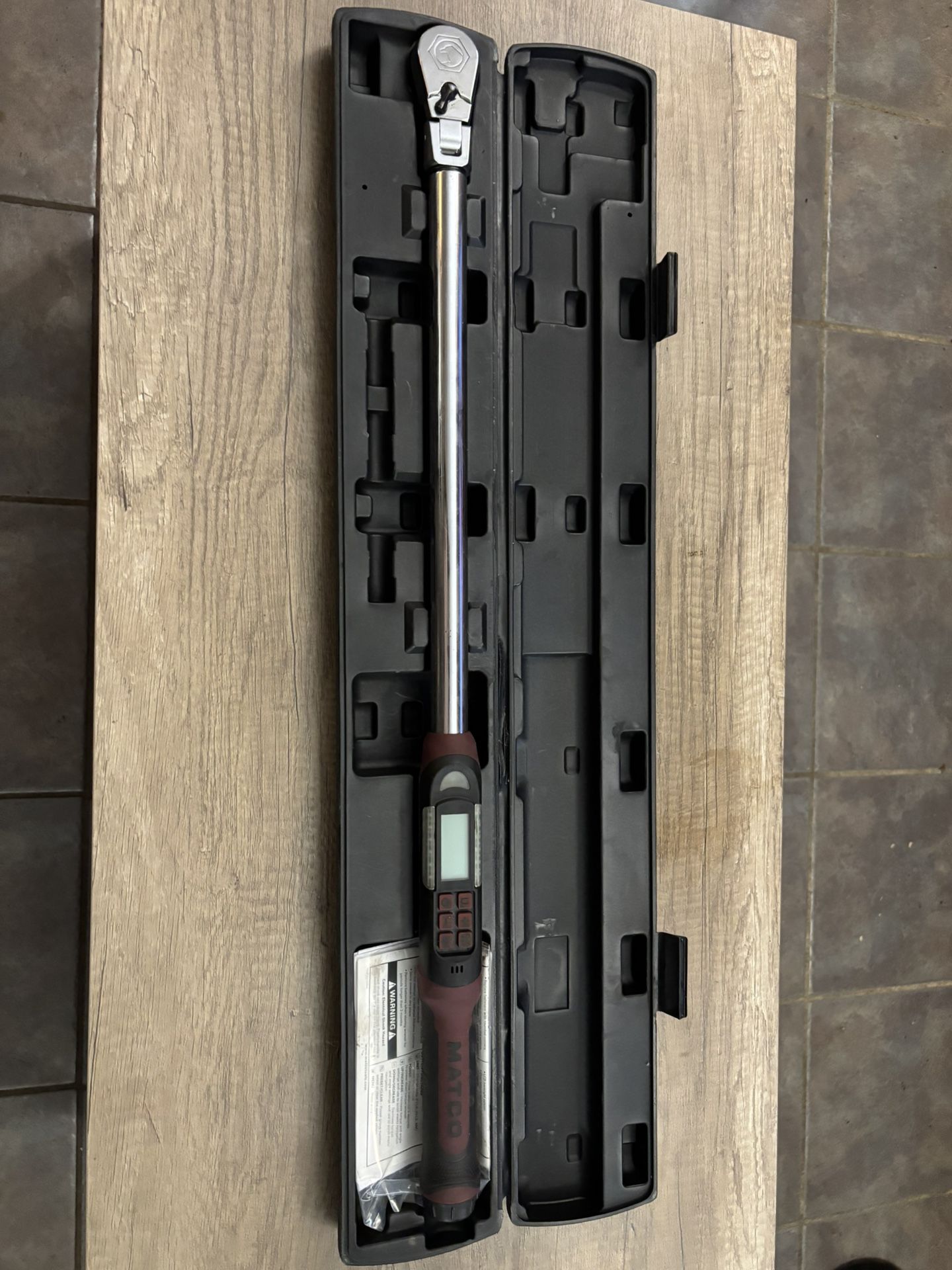 Matco 3/8 inch digital torque wrench