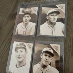 Sporting News '33 Colon All-star Game Baseball Cards Complete Set Of 24 Cards