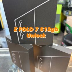 Z Fold 7 512gb Unlock No Credit Needed Pay Down Only 