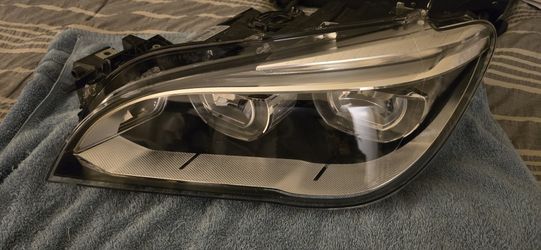 2013-15 BMW 7-Series F01 F02 LED Headlight Left Driver LH Side AFS Adaptive OEM