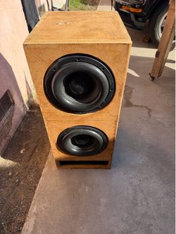 Free subwoofer box ready for pick up