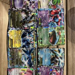 Pokémon TCG Mixed Card Lot deoxys Venusaur EX hoops rare Holo mewtwo MP-DMG 