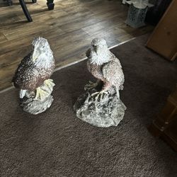 eagles heavy statues 