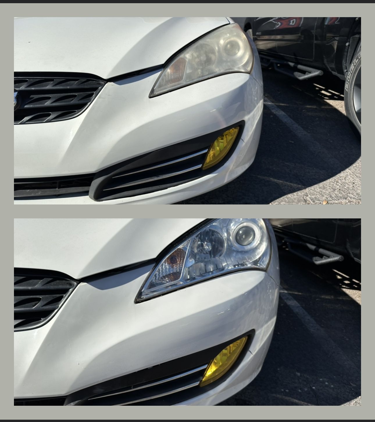 Mobile headlight Restoration