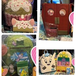 Loungefly And Universe Pixar Backpacks And Wallets 🚨PLEASE READ DESCRIPTION‼️