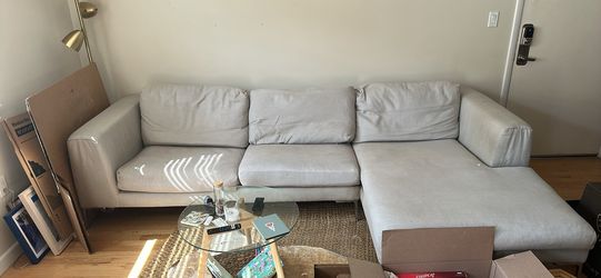 MCM Gray Sofa