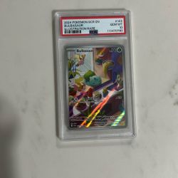 Two PSA10 Bulbasaur #143 Fullarts