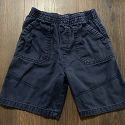 Boy’s Faded Glory Blue Pull-on Shorts 5T
