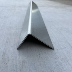 10ft Stainless Steel Angle 2-1/2 x 3-1/2, type 304, (6 available)