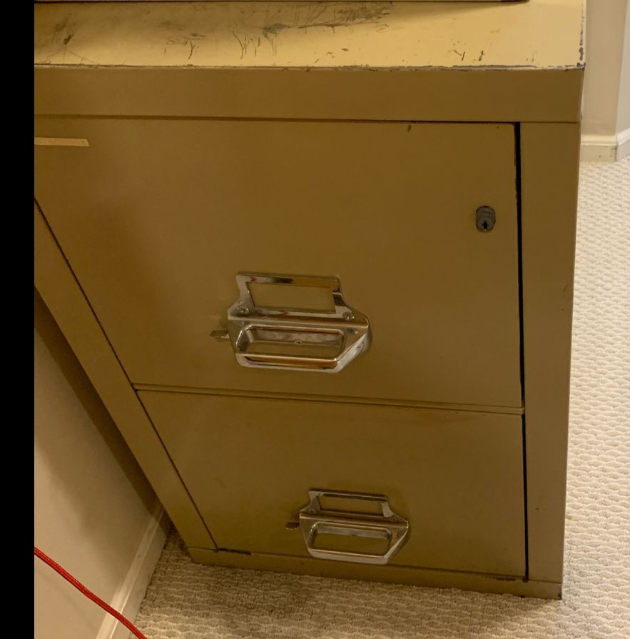 Fireproof File Cabinet with Keys