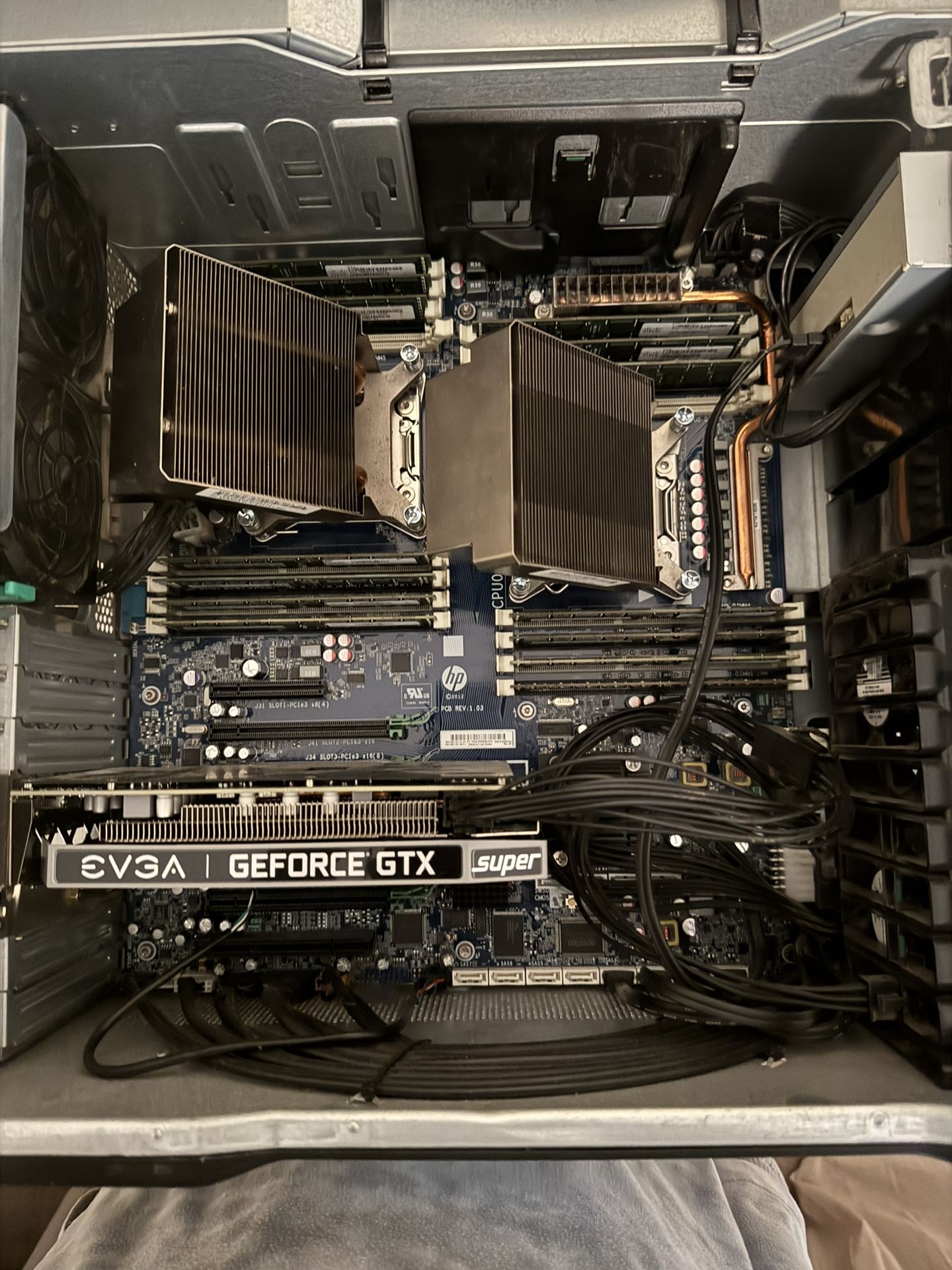 Computer 2x 2.7ghz 12-cores; Nivida GForce 1660