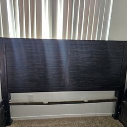 King California Real Wood Frame