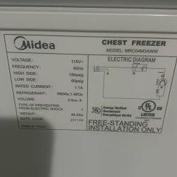 Midea Deep Freezer
