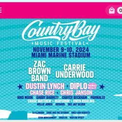 Country Bay Tickets - 2 Day Pass