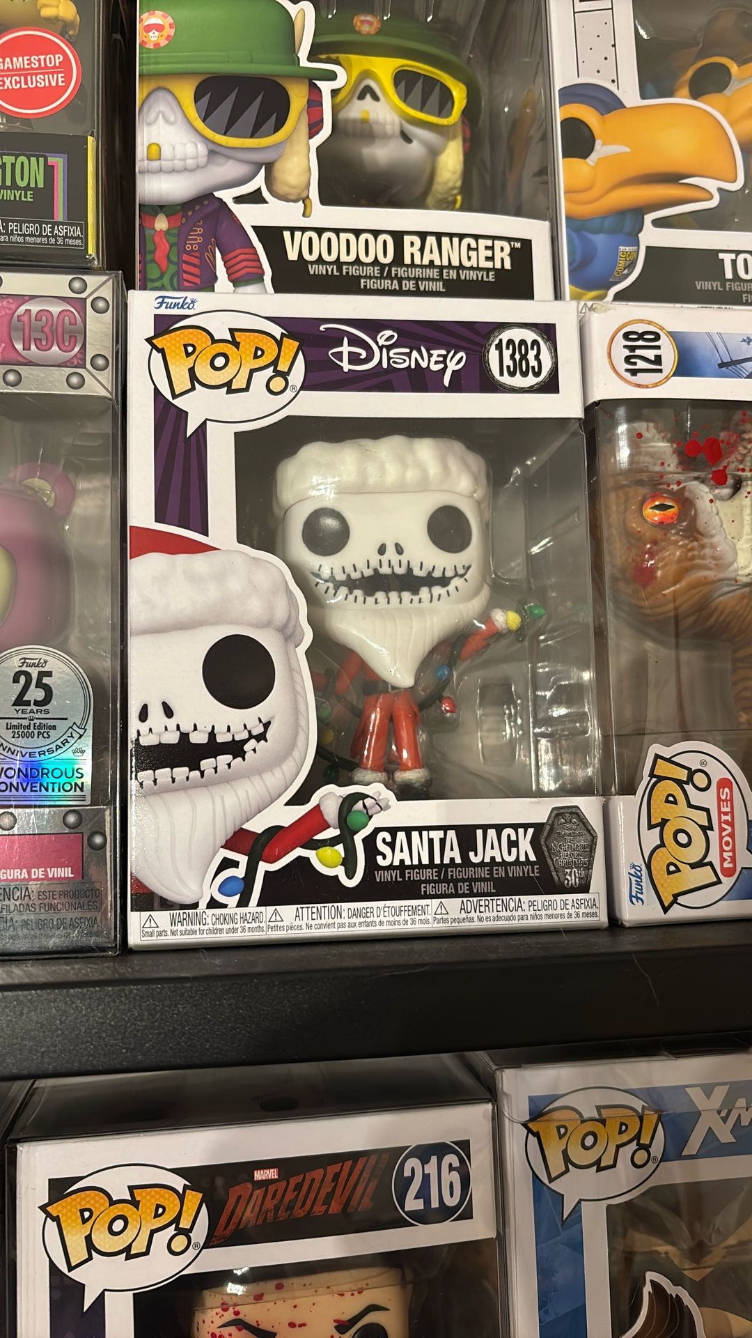 Santa Jack Funko Pop NBC