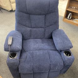 Mcombo Blue Lift Reclining Chair $400