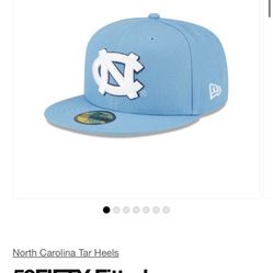 New Era Fitted North Carolina Tarheel Cap