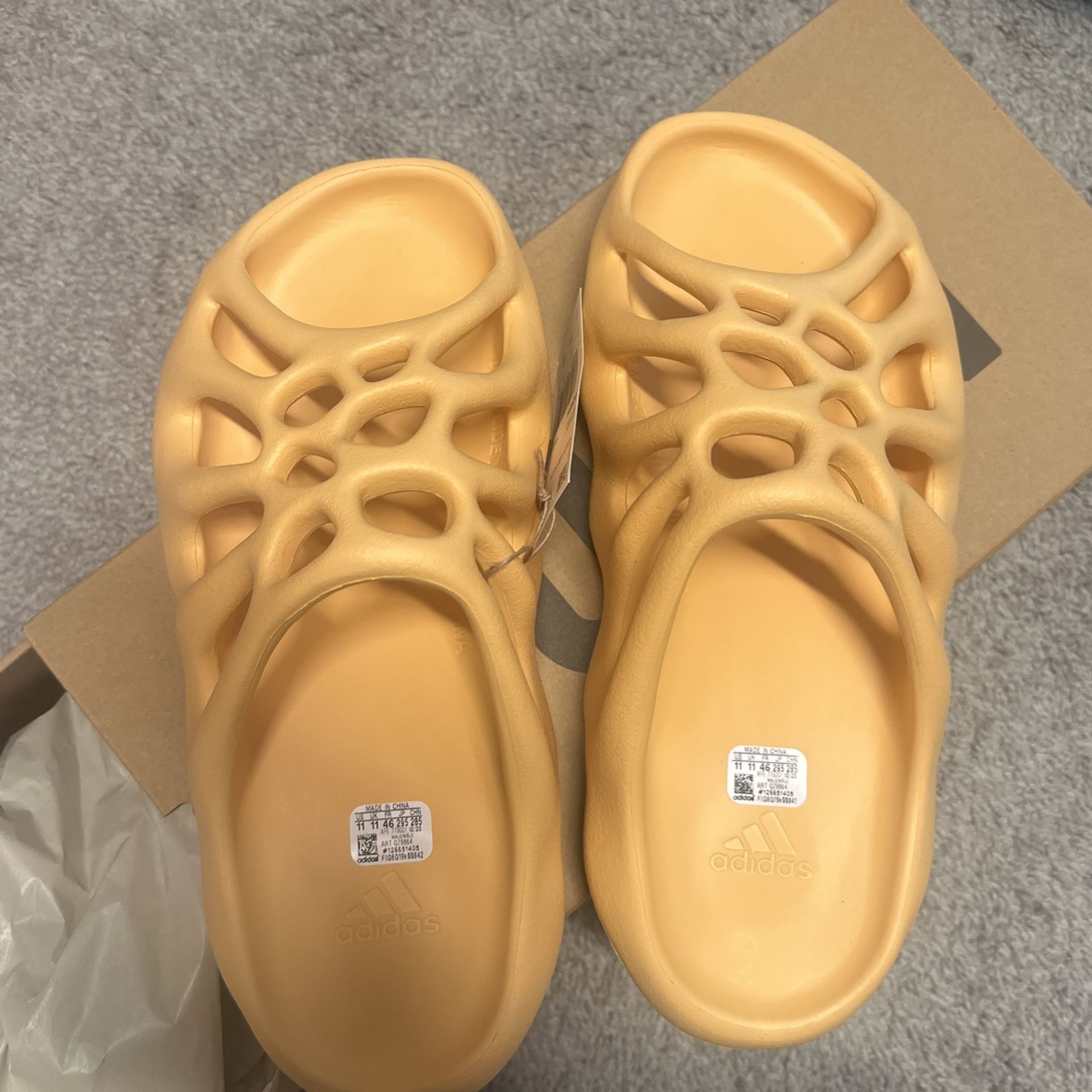 Adidas Yeezy 450 Slides Yeezy Orange Slides Release Date Adidas Yeezy 450  Slides Size 11