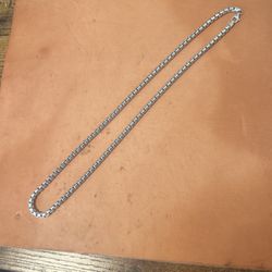 925 Solid Silver 22 Inch Necklace 78 Grams $200 Obo 