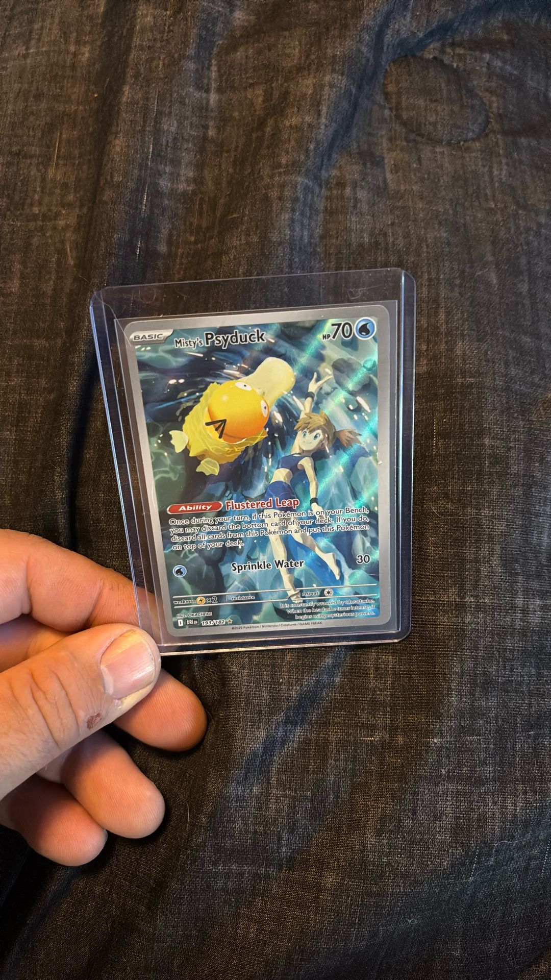Misty’s Psyduck Illustration Rare