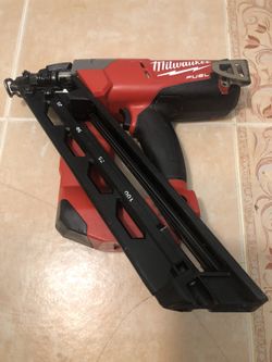 Milwaukee 18 Volt  Fuel  15 Ga Finish Nailer . Tool Only 