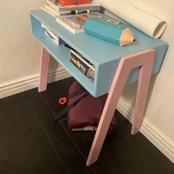 Kids Personal Desk Pink Girls