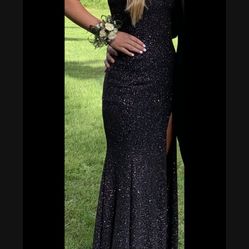 Black Size Medium Formal Dress
