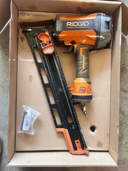 Ridgid Pneumatic 21-Degree 3-1/2 in. Round Head Framing Nailer