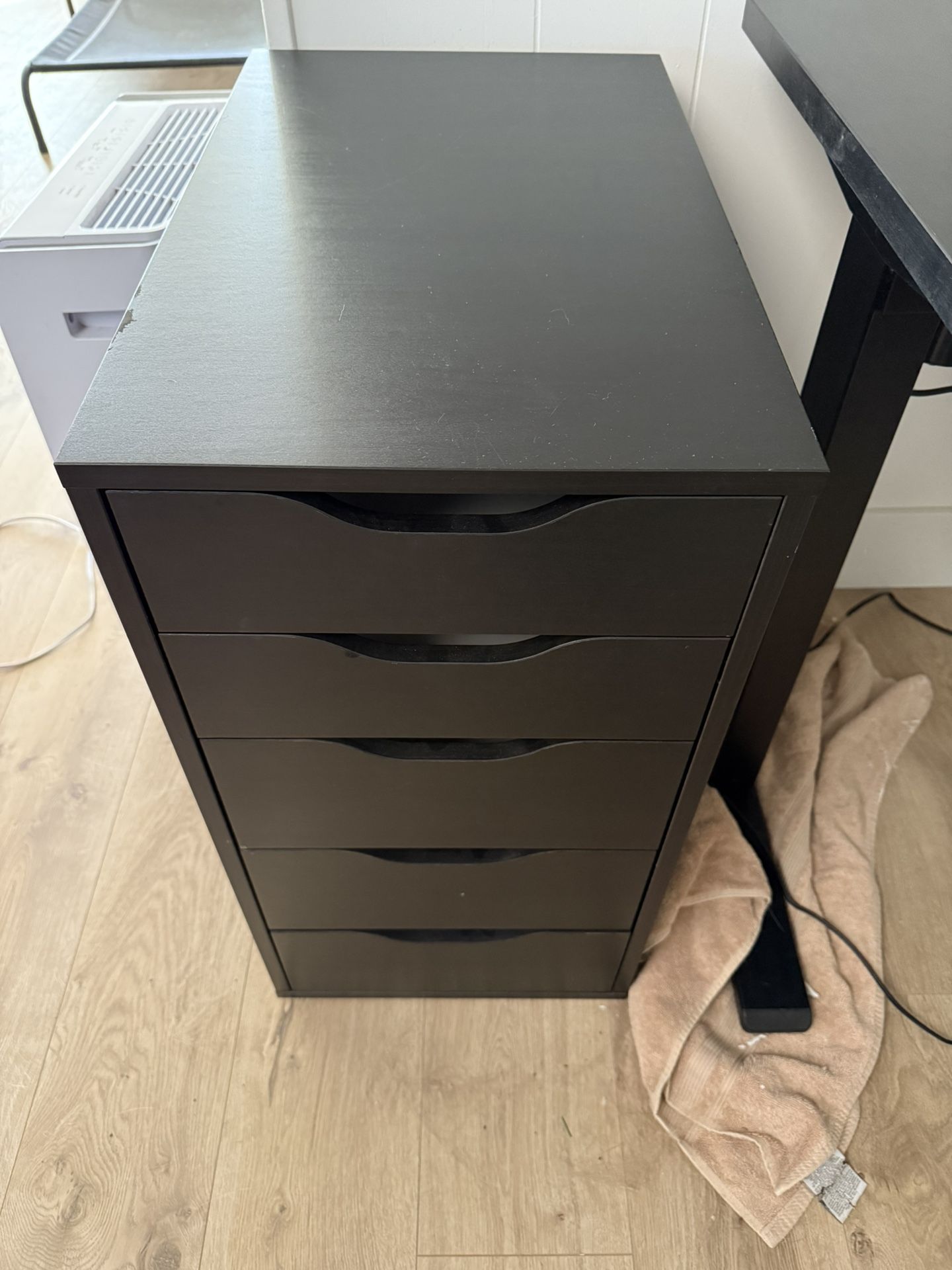 IKEA Drawer Unit - Black Brown