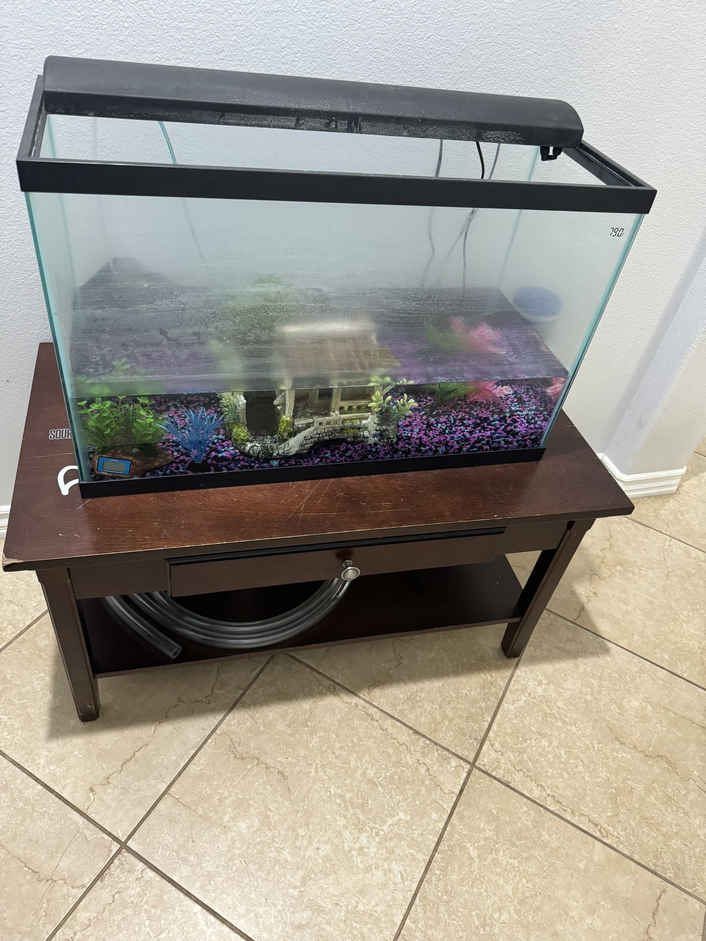 Free Fish Tank With Table 