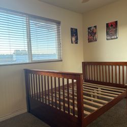 Wooden Bed Frame - Full Size