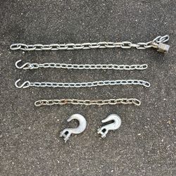 Moving, Must GO TODAY! • Trailer Safety Chains & Hooks