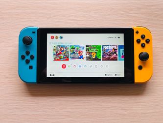Nintendo Switch Console with 2 Controllers