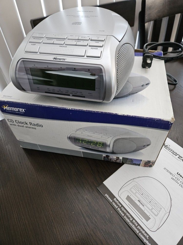 Memorex Cd Clock Radoio