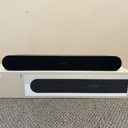 Sonos Ray Compact Sound Bar for TV, Gaming, and Music (Black)