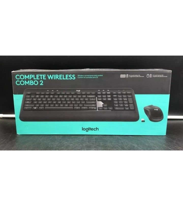 Logitech Complete Wireless Combo 2 Keyboard and Mouse