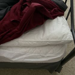 Queen size bed with frame