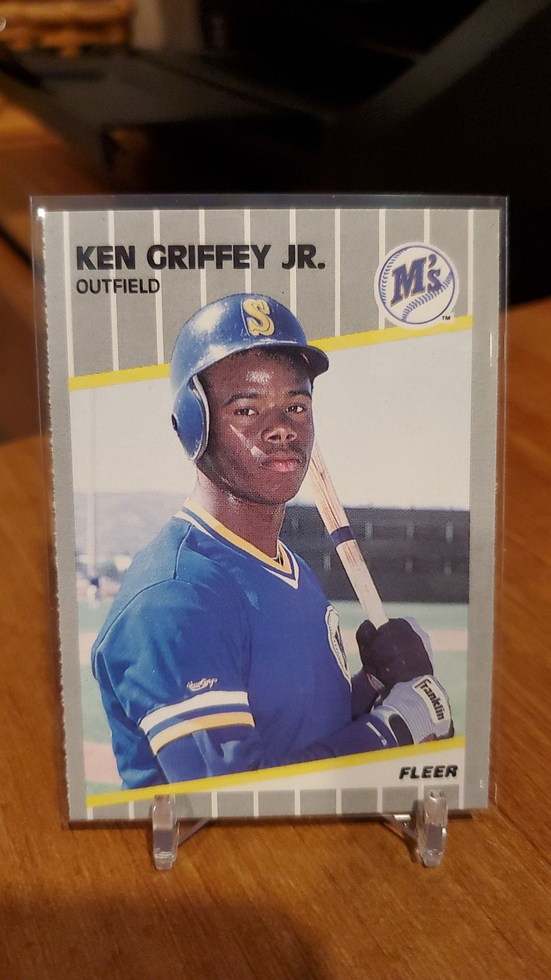 1989 Fleer Ken Griffey Jr rookie card