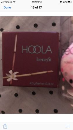 Sephora 40g hoola benefit box