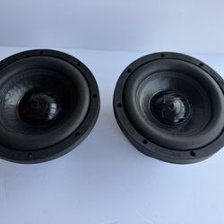 2 FiveCore 8"Subwoofers 1,000w Each amazing bass 