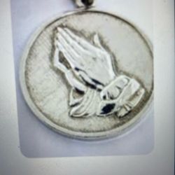 Praying Hands Medal