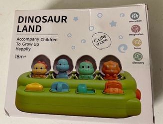 New DINOSAUR LAND Accompany Children to Grow Up Happily 18m+ .
