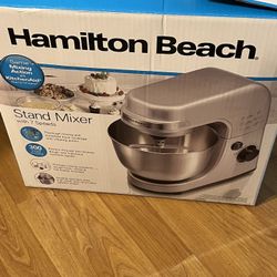 Hamilton Beach Stand Mixer - Silver
