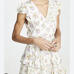Alice + Olivia Floral Print Dress
