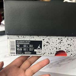 Air Jordan 4 Fire Red 