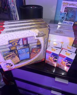 Pokemon 30th Celebration Booster Bundles/Poster Collection Boxes