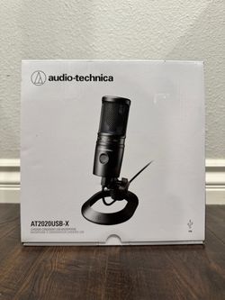Audio-Technica AT2020USB-X Cardioid Condenser USB Microphone