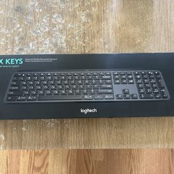 Logitech MX Keys Keyboard, Advanced Wireless Illuminated Keyboard