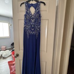 Blue Prom Dress